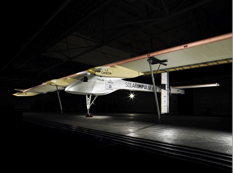 Solarimpulse, das Solarflugzeug will ein Zeichen fr die Mobilitt der Zukunft setzen